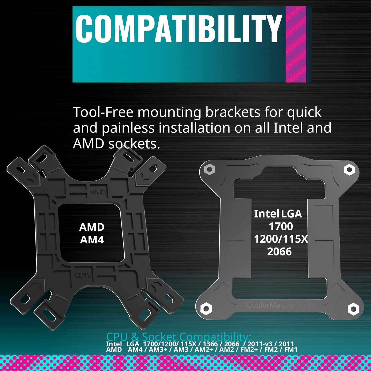 Cooler Master Hyper 212 Black Edition - 314.2 gal/min Maximu