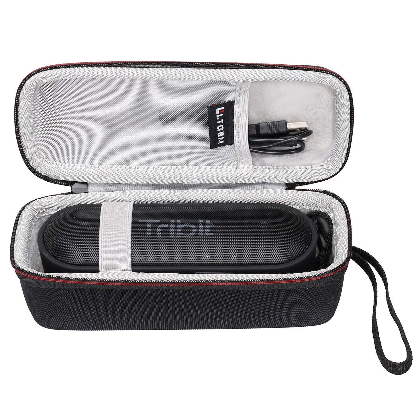 LTGEM Hard Case for Tribit XSound Go/Plus 2 Portable Bluetooth Speaker - Travel Carrying Storage Bag(Black Case Only)