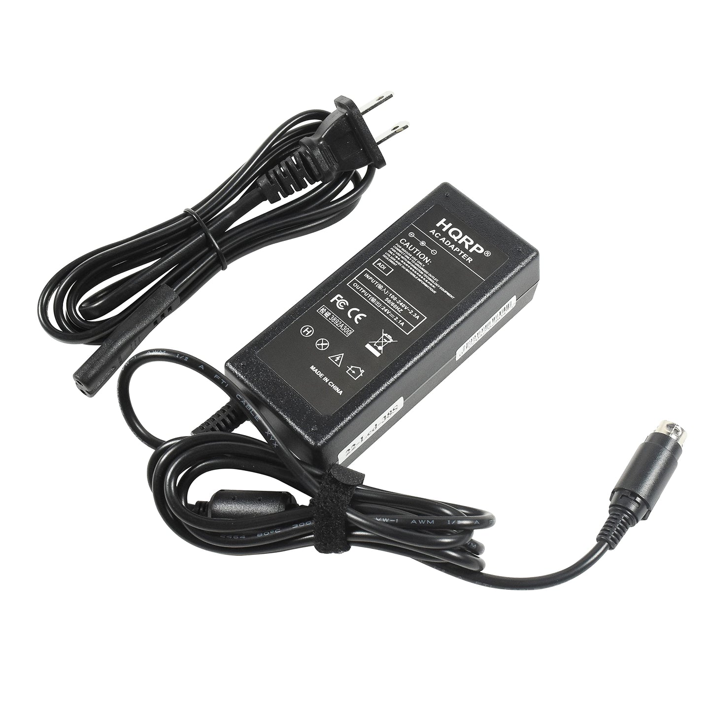 HQRP AC Adapter Compatible with Epson PS-170 PS-180 C825343 C32C825341 M159B fits TM-C3400 TM-J7000 TM-U200 TM-L90 Printer POS Terminal Power Supply…
