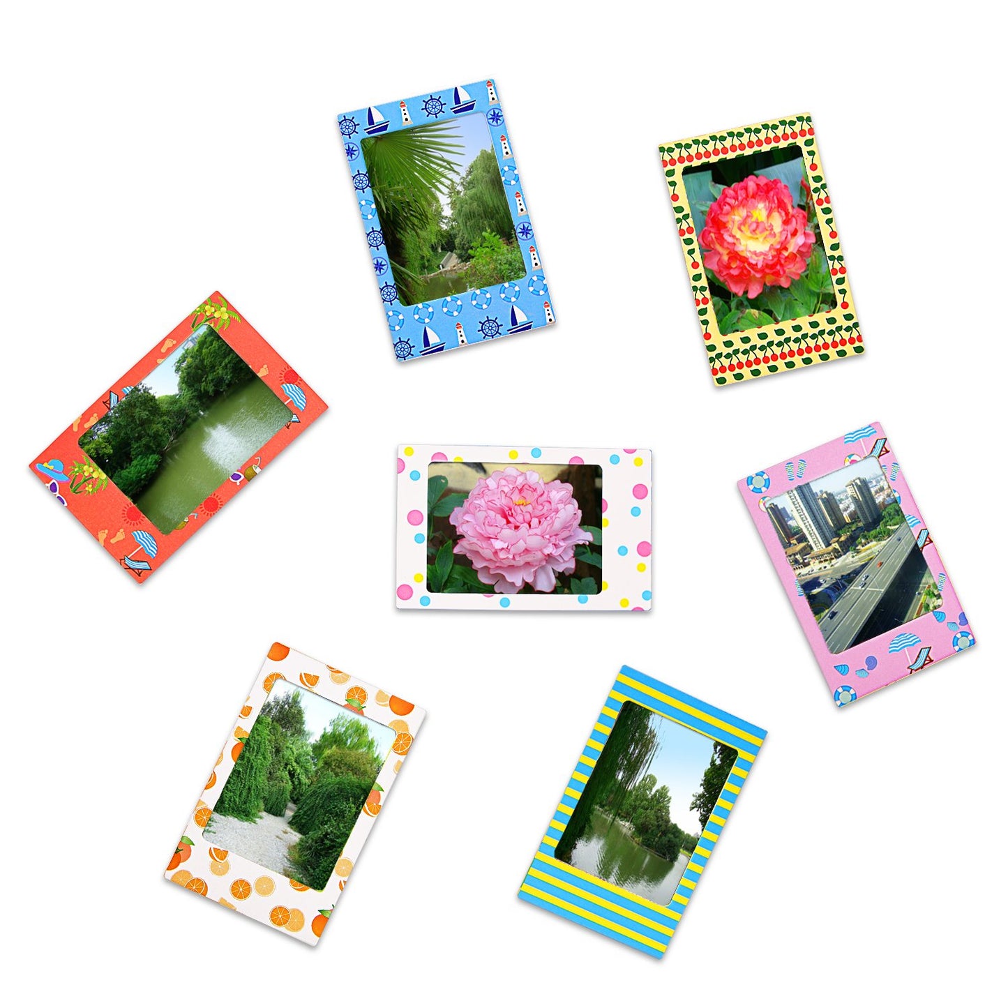 Sunmns 6 in 1 Colorful Bundle Kit Accessories Compatible with Fujifilm Instax Mini 12 11 9 8 90 70 Camera, Accessory Include Film Sticker, Desk