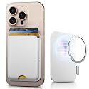 SOUNDBYTE Stronger Magnetic Wallet for iPhone 17/16/15/14/13/12 Series & for MagSafe Cases | N52 Magnet RFID Blocking Leather Magnetic Card Holder