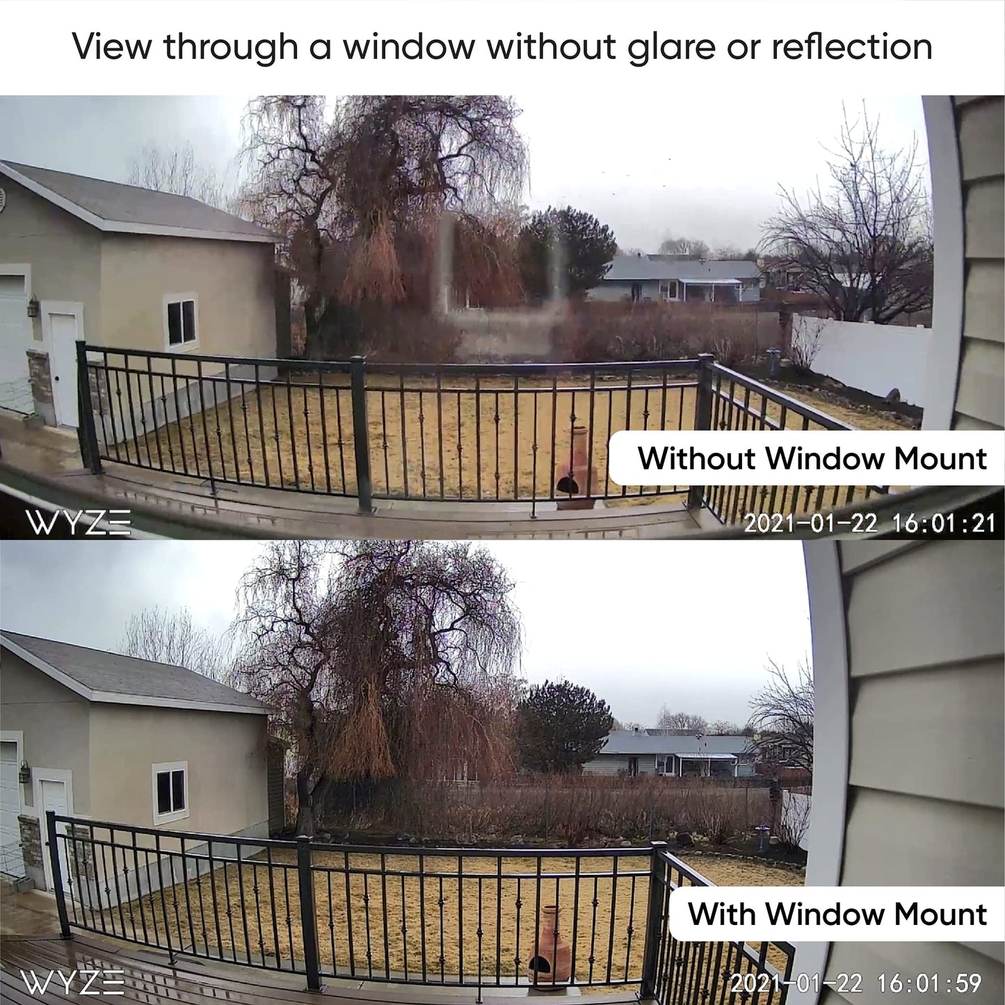 Wyze Offical: Window Mount for Wyze Cam OG, v3, v3 Pro, v4