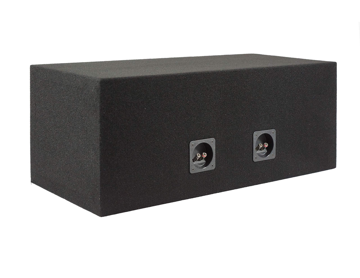 Absolute New DSS10+ Dual 10"" Sealed sub Box Subwoofer Enclosure