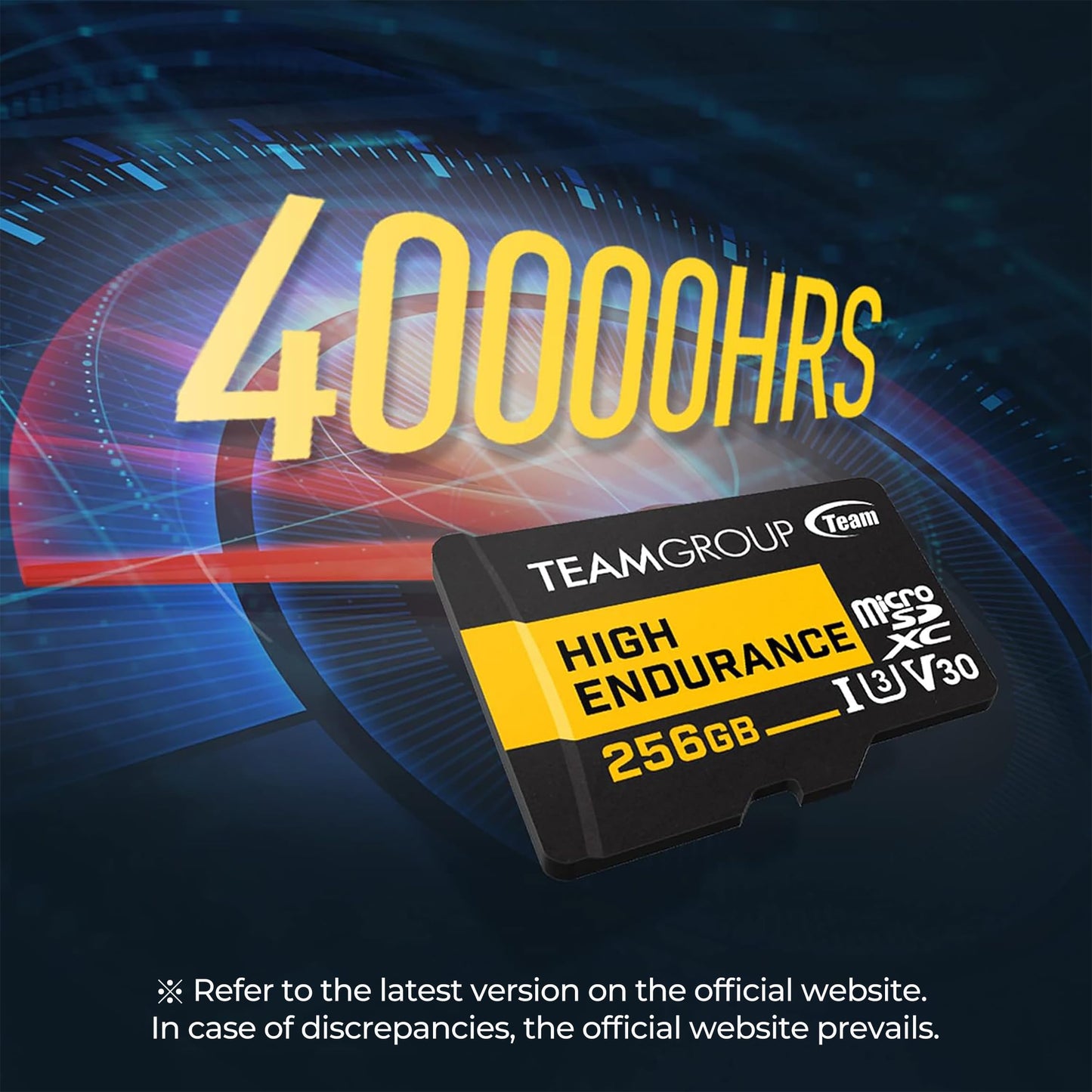 TEAMGROUP HIGH Endurance 128GB 5 Pack Micro SDXC UHS-I U3 V30 100MB/s Designed for Monitoring Stable Durable Long Lasting Flash Memory Card Security