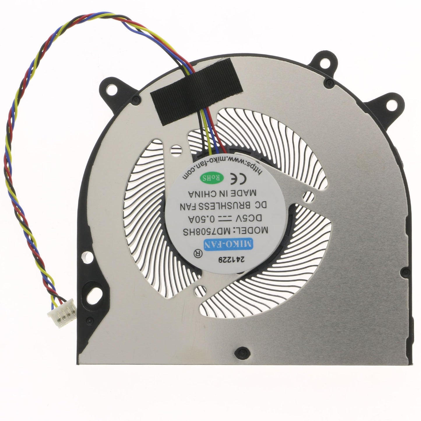 Mini PC CPU Cooling Fan for Beelink SER4 SER 4 BF07507H05FP DC 5V 0.5A 4PIN MD7508HS