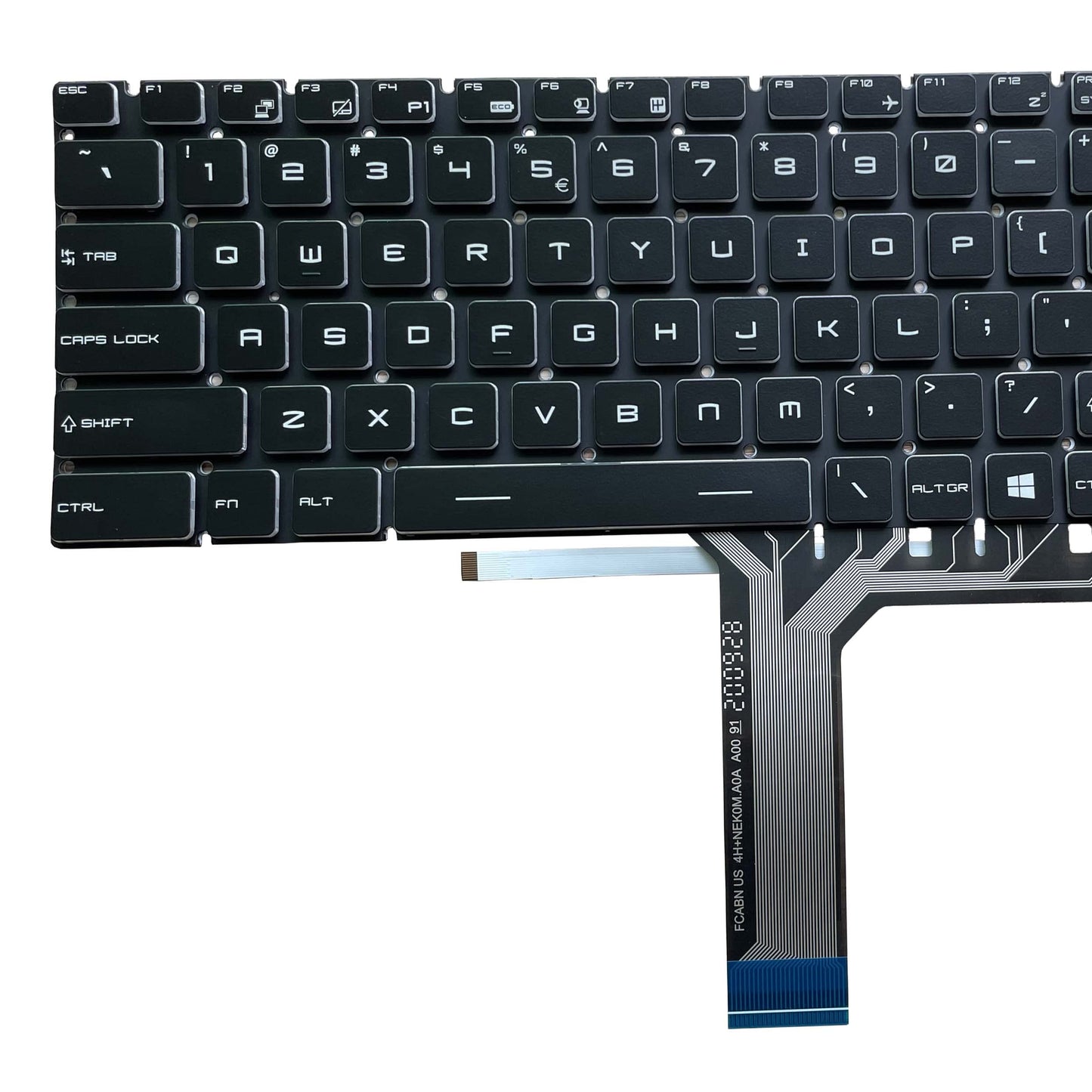 New Laptop Keyboard for MSI GE62 GS60 GS70 GS72 GE72 GT72 MS-1772 MS-16u6 Part Number V143422AK1 19000184 Black Frameless with Backlight US Layout