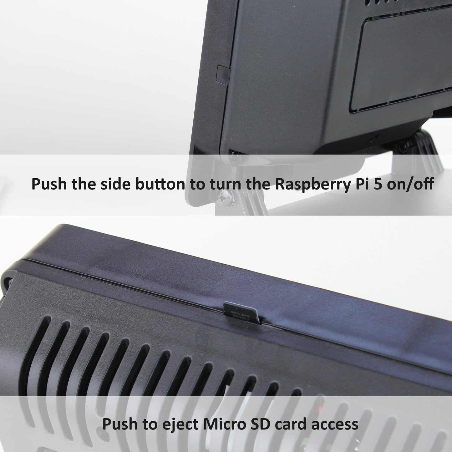 SmartiPi Touch Pro 3 - Compatible with The 7" Raspberry Pi Touch Display 2