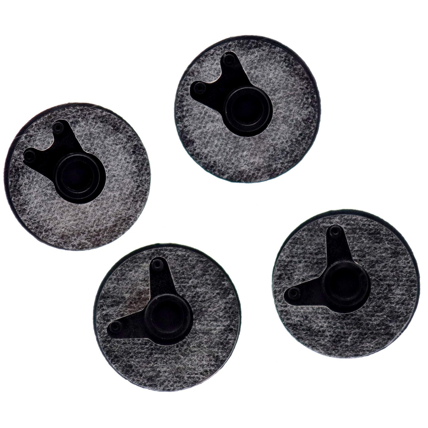 Deal4GO 4-Pack Laptop Bottom Case Rubber Feet Strips Replacement for MacBook Air A1466 A1465 A1370 A1369 A1237 A1304 (Black)