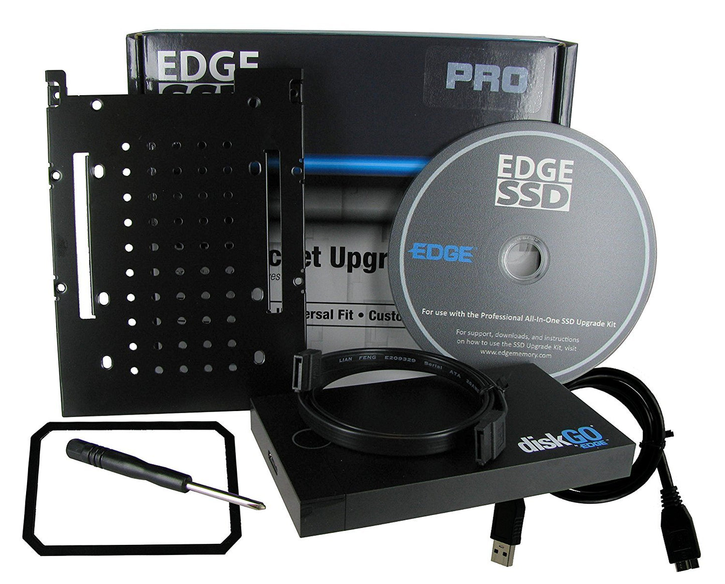 Edge Memory PE247379 Professional All in One SSD Upgrade Kit