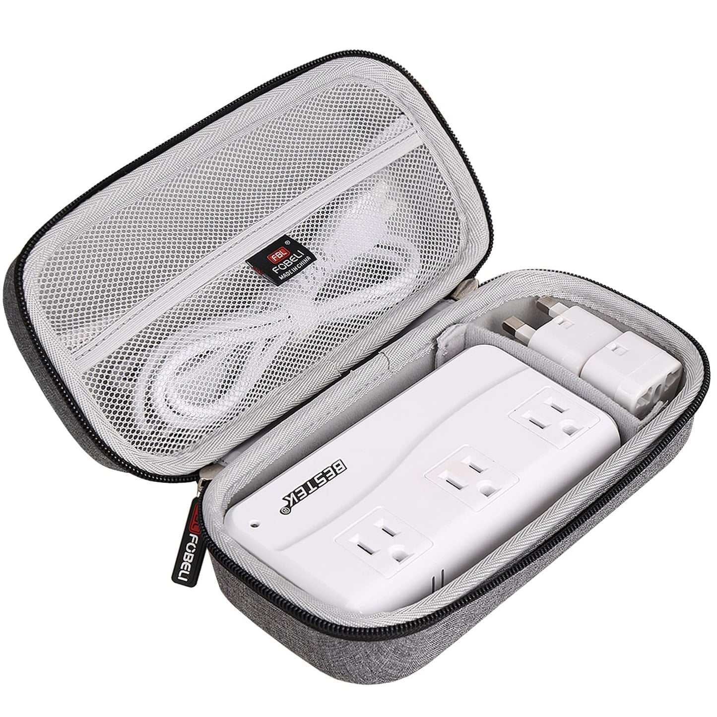 FBLFOBELI Hard Carrying Case for BESTEK/Ceptics 2000W Travel Universal Travel Adapter 220V to 110V Voltage Converter (New Version, Case Only)