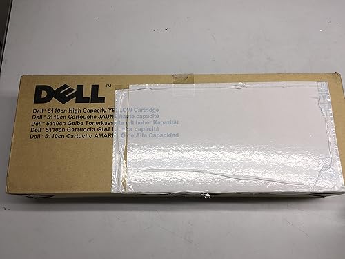 Dell JD750 Yellow Toner Cartridge 5110cn Color Laser Printer