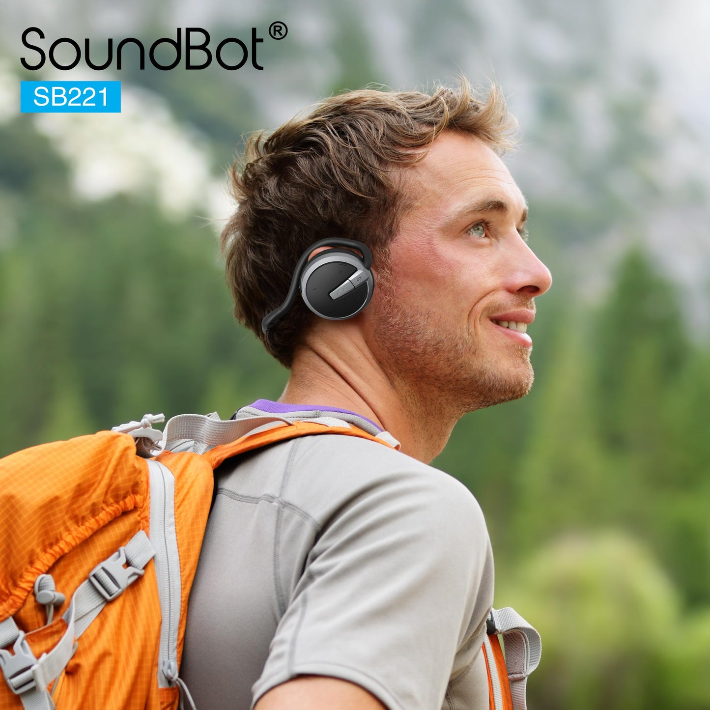 Soundbot SB221 HD Wireless Bluetooth 4.0 Sports-Active Headphones for 20Hrs Music Streaming & 25Hrs HandsFree Calling with Sweat Resistant Ergonomic