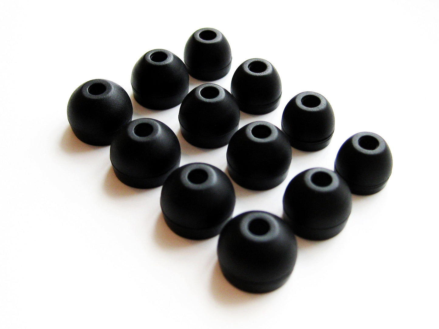 12 pcs: S/M/L (B-HB) Replacement Eartips Earbuds Set Compatible with Jaybird JF4 Freedom Sprint in-Ear Earphones Headsets