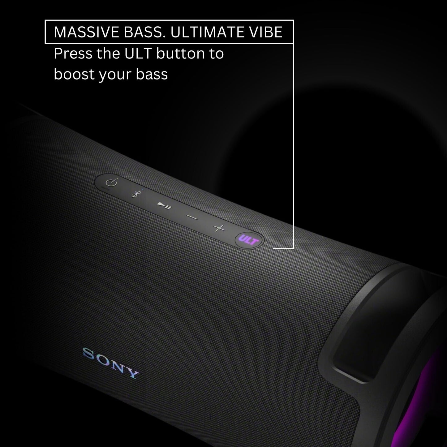 Sony ULT Field 7 SRSULT70 Wireless Portable X-Balanced Speaker with Bluetooth Fast Pair, Multipoint Connection, and Expressive Lighting (Stereo Pair