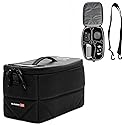 NANUK N-Cubik 17S Camera Bag Insert with Shoulder Strap - Small Water-Resistant Cube - Shockproof Protective Camera Insert for Backpack - Perfect