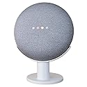 Mount Genie Pedestal for Nest Mini (2nd Gen) and Google Home Mini (1st Gen) | Improves Sound and Appearance | Cleanest Mount Holder Stand for Mini