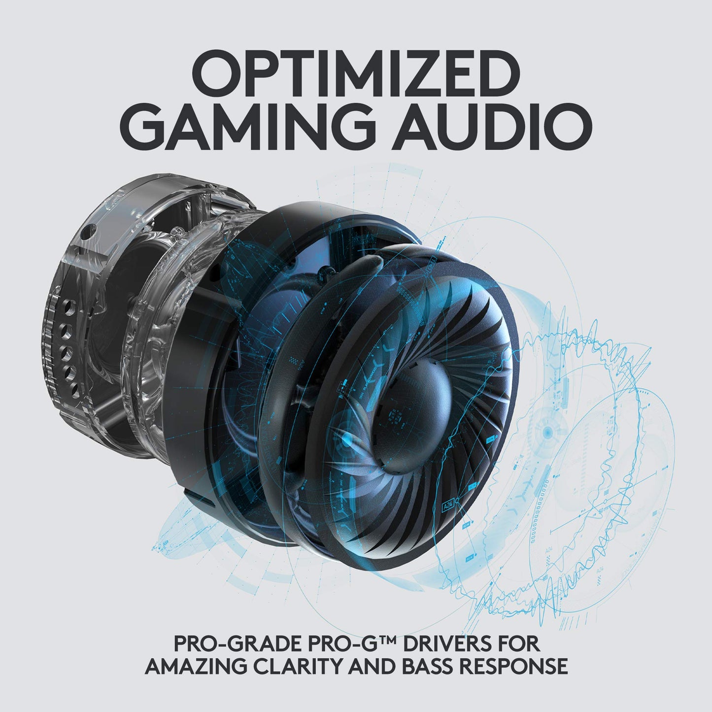 Logitech G PRO Gaming Headset for Oculus Quest 2 - Oculus Ready - Custom-Length Cable - PRO-G Precision Gaming Audio Driver - Steel and Aluminum Build