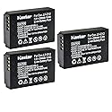 Kastar 3-Pack LP-E12 Battery 7.2V 2300mAh Replacement for Canon EOS 100D, EOS M, EOS M2, EOS M10, EOS M50, EOS M50 Mark II, EOS M100, EOS M200, EOS