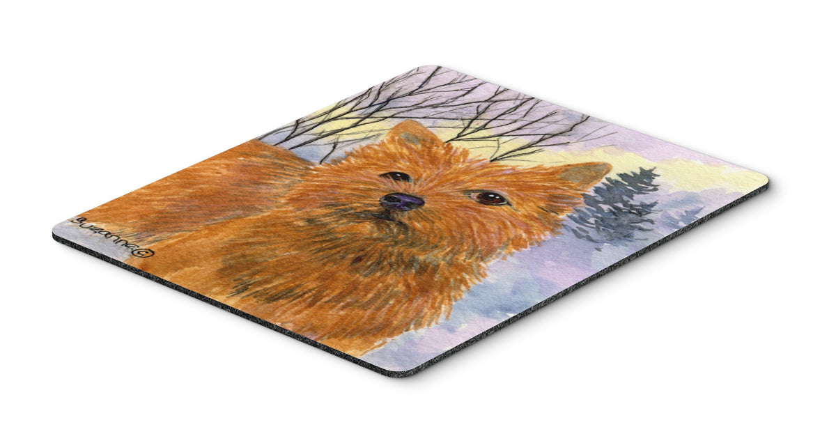 Caroline's Treasures SS1012MP Norwich Terrier Mouse Pad, Hot Pad or Trivet for Home Office Gaming Working Computers Laptop Mouse Mat,Washable Large