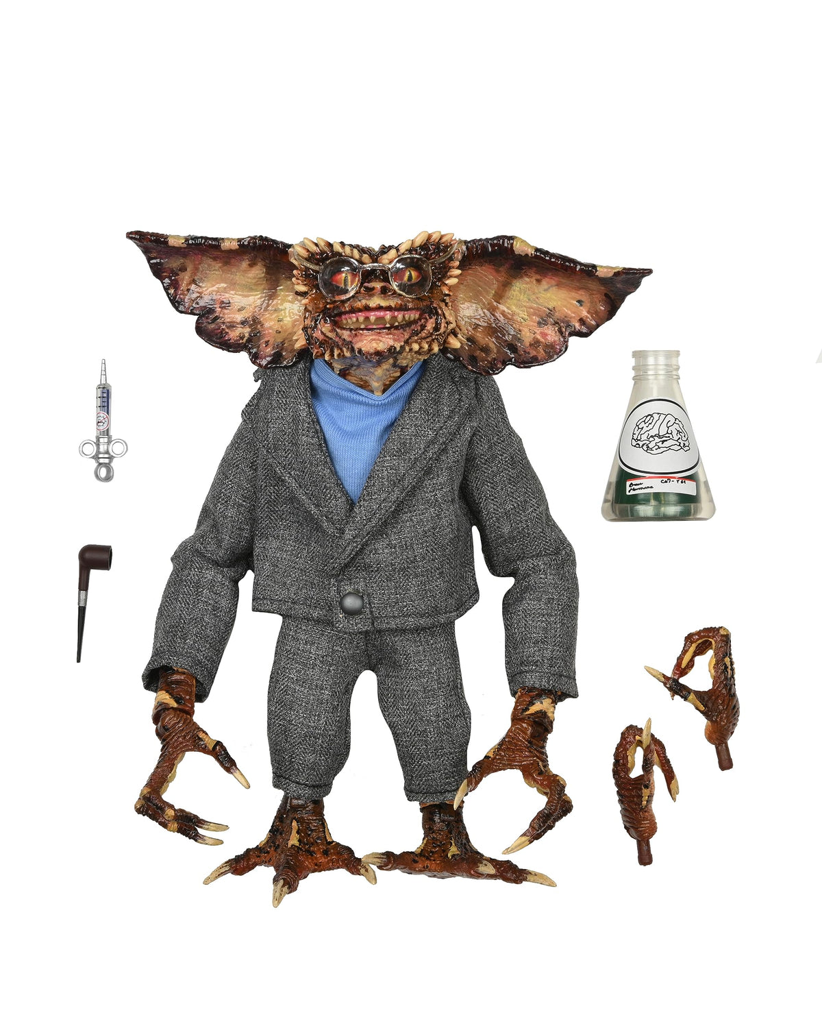 NECA Gremlins 2-7" Scale Action Figure - Ultimate Brain Gremlin