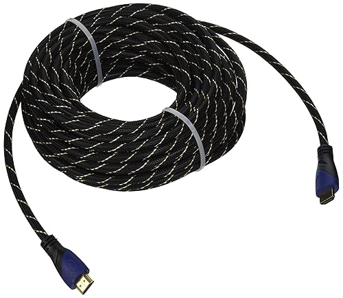 Satmaximum - PREMIUM 50FT Gold Plated HDMI Cable , 3D Certified for TV DVD PS3 BLURAY XBOX HDTV