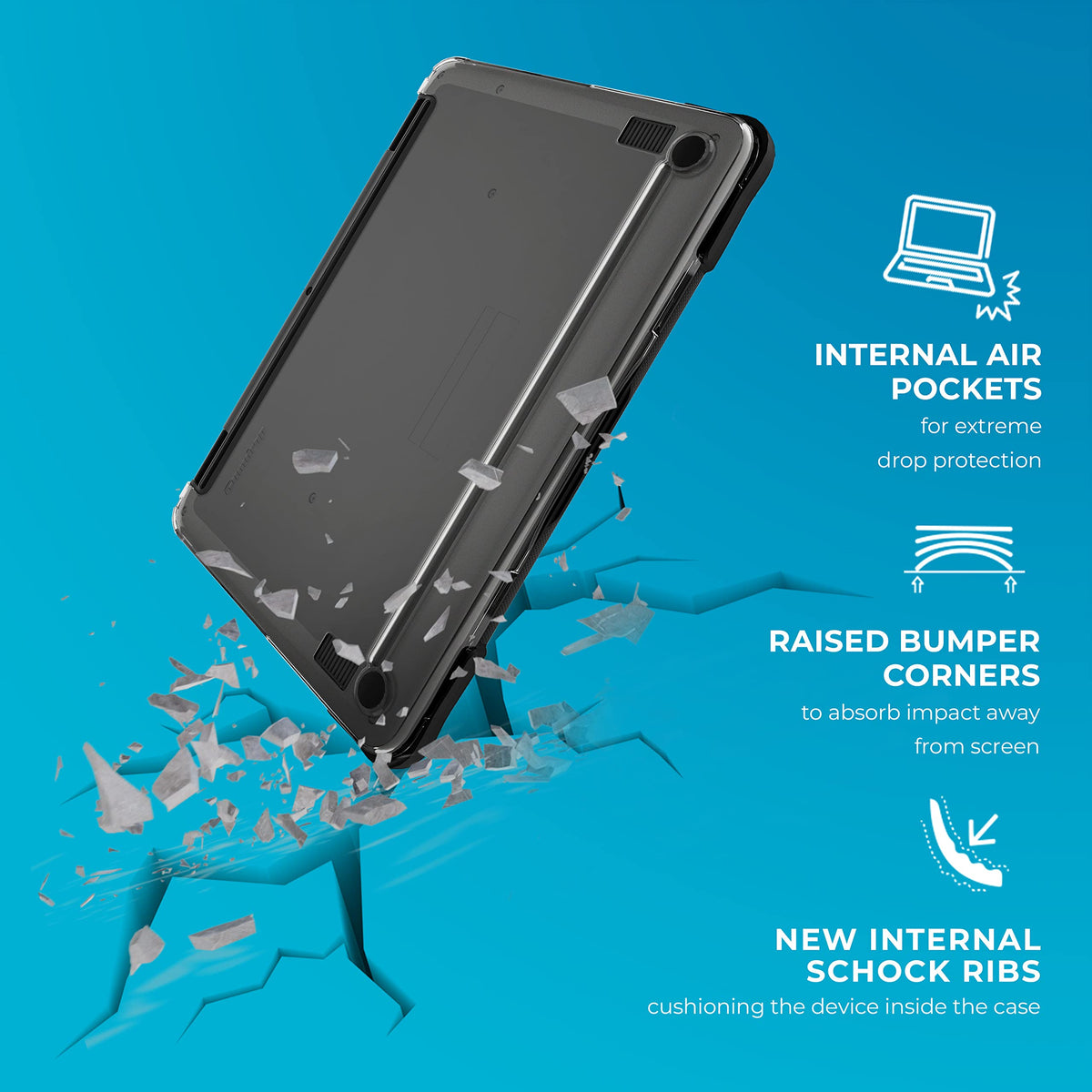 Gumdrop SlimTech Case for Dell Chromebook 3120/3110/3100 (2-in-1)