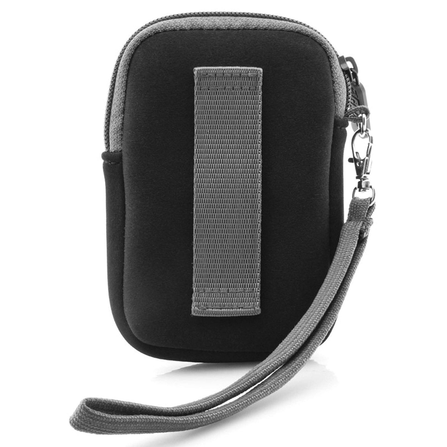 USA Gear Small Digital Camera Case with Wrist Strap, Belt Loop - Camera Case Small Compact Compatible with Canon Powershot Elph, Pouch G7 Mark iii