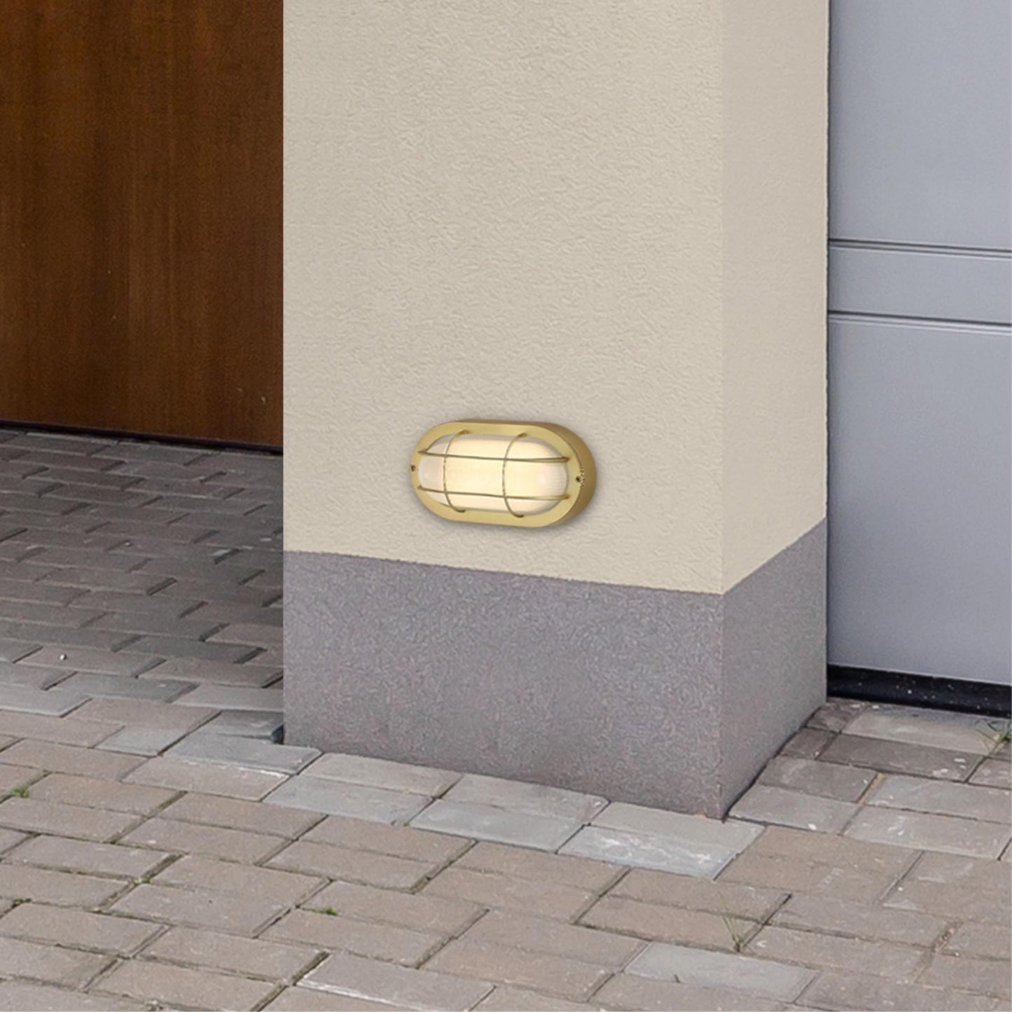 Westinghouse Traditional One-Light, 6-Watt LED Outdoor Exterior Wall Fixture, Painted Finish