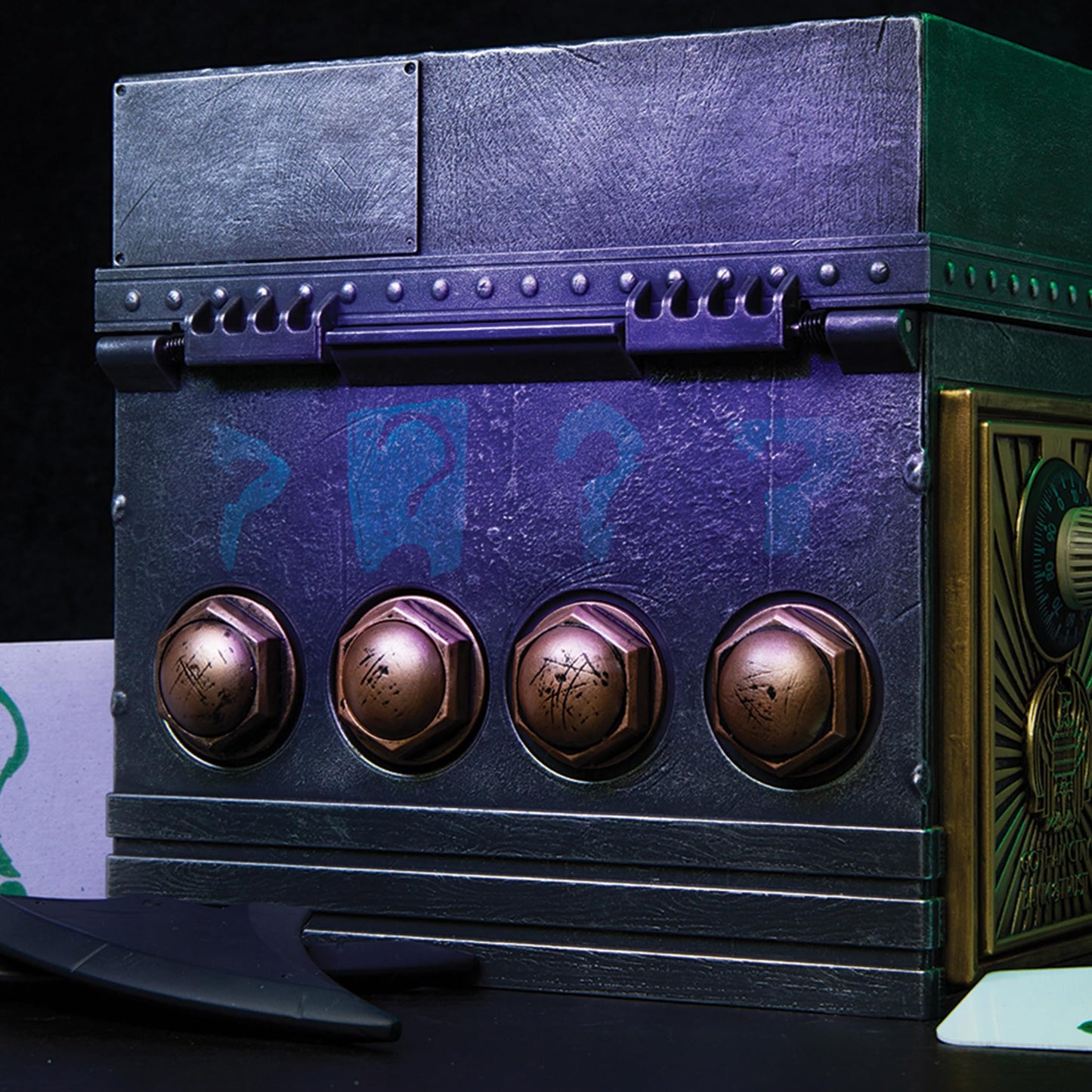 McFarlane Toys - DC Direct The Riddler Puzzle Box (Detective Mode Variant), Gold Label, Amazon Exclusive