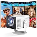 HP MC400 Mini Portable Smart Projector with WiFi and Bluetooth, Short Throw 4K Support & 1080P, Wireless Screen Mirroring, Built-in App & Speaker