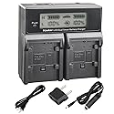 Kastar LCD Dual Fast Charger for Canon BP-828 BP-820 CG-800 VIXIA GX10 XF400 XF405 HFG30 HFG40 HF G50 HF G60 HFM32 HFM40 HFM400 HF20 HF21 HF200 HG20