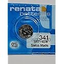 Renata 341 Watch Coin Cell Battery from