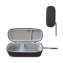 Hard EVA Carrying Case Compatible with Anker Soundcore 2/3 Bluetooth Speaker, Shockproof Storage Bag with Mesh Pocket for Accessories (Black)