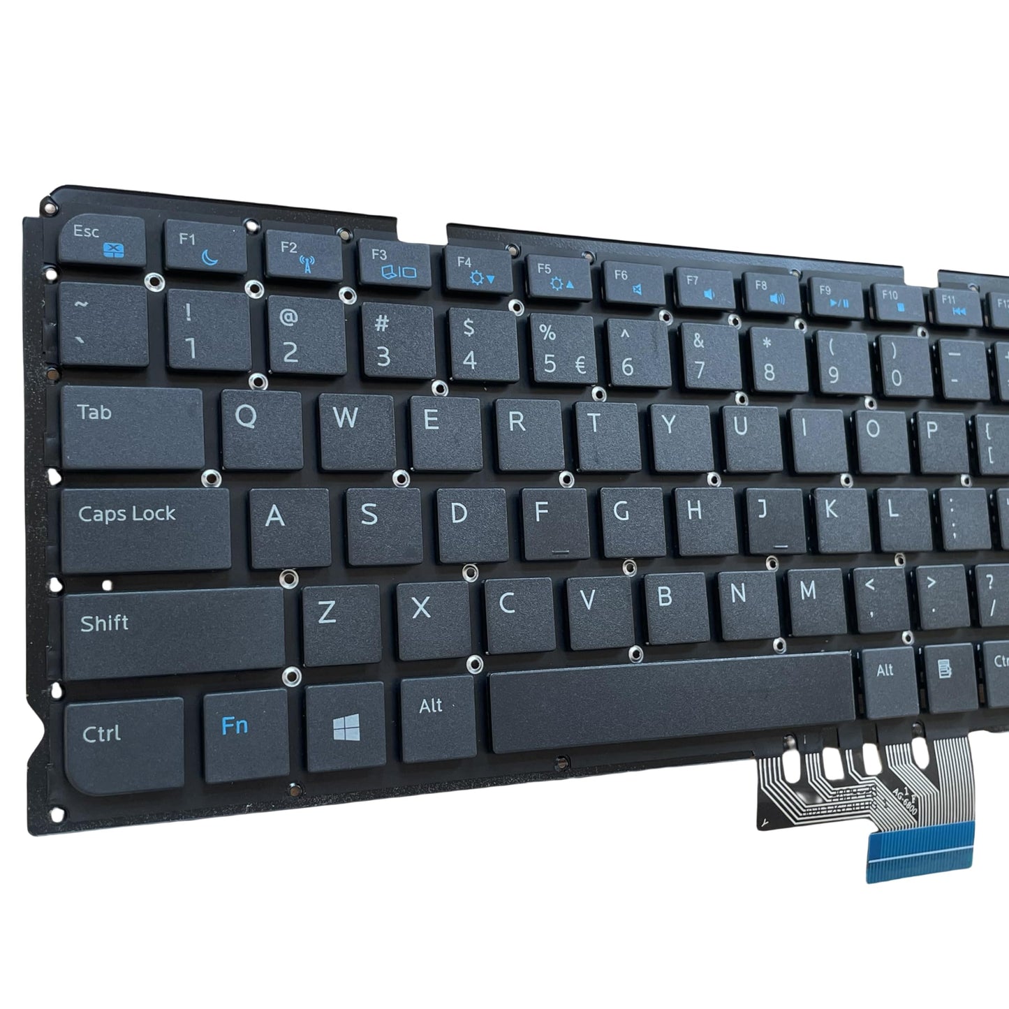 YIJIATech Replacement Keyboard with Screwdriver US Layout for Dell Vostro 5460 Series V5460 5470 5480 V5480 V5470 P41G 14-5439 5480R Black Frameless