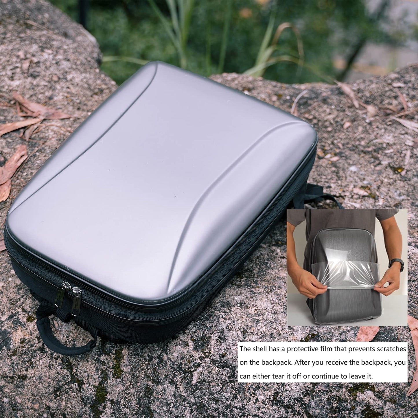 Flyekist Carrying Case for DJI Air 3S / Air 3,Waterproof Hard Backpack for DJI Air 3S / Air 3 Fly More Combo,RC 2/RC-N2 Remote Controller,Intelligent