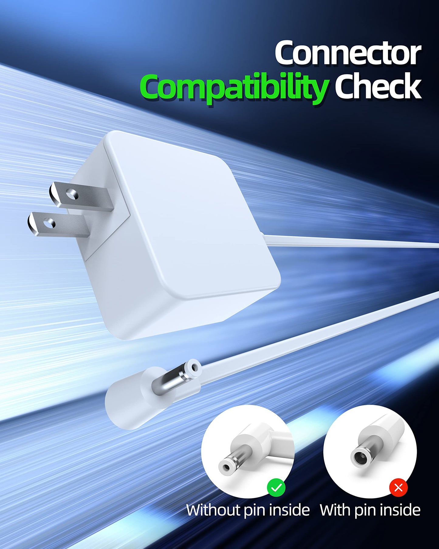 33W AC Charger Supply Cord Fit for Google Home Smart Speaker Voice Activated Device Model W16-033N1A Power Adapter