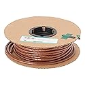 Panduit T25F-C1 Spiral Wrap, Polyethylene, Brown (100-Foot)