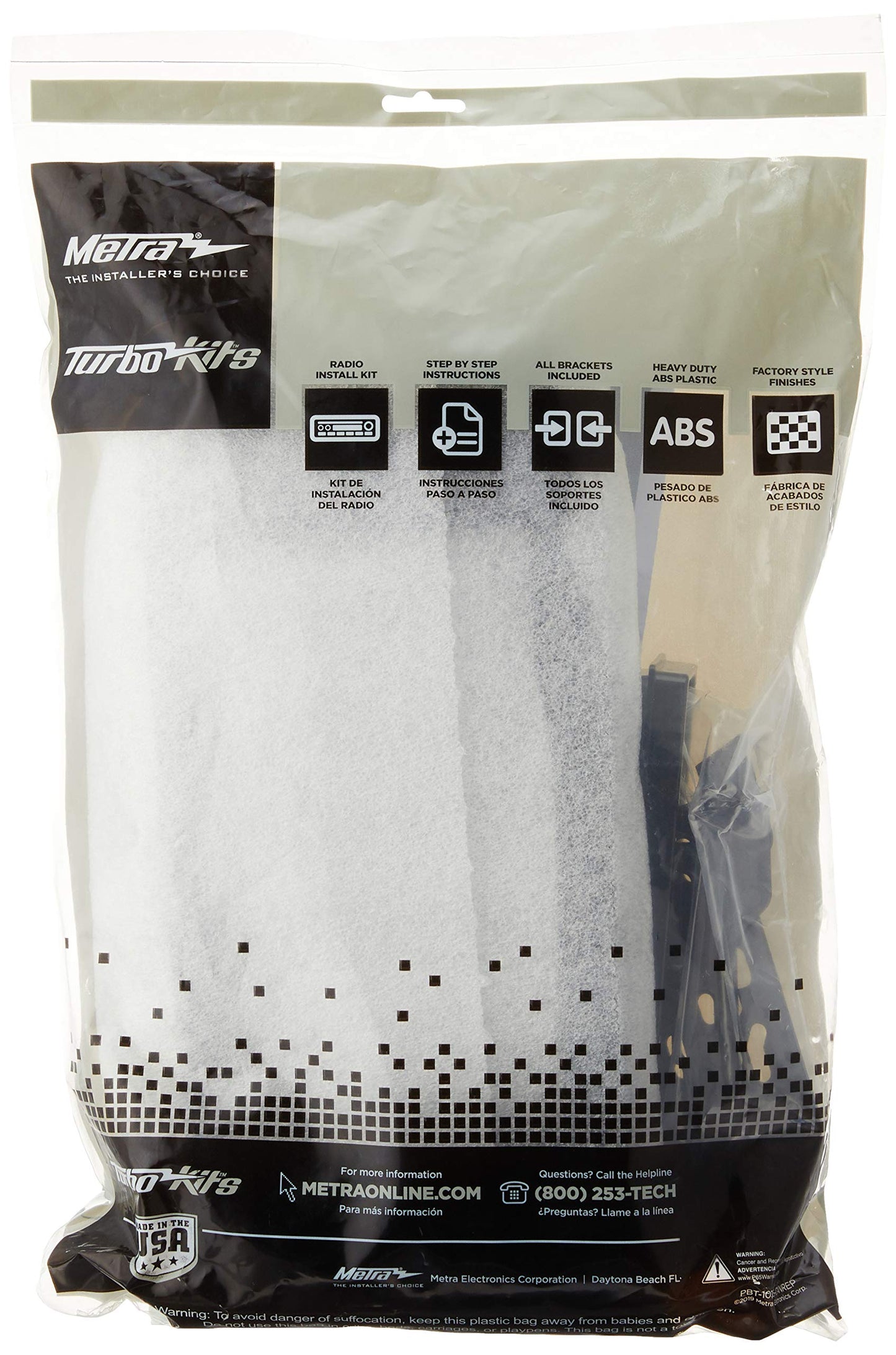 Metra 99-7016GHG Single DIN Dash Kit for Select 2014 and Mitsubishi Mirage Vehicles (Charcoal)