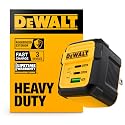 DEWALT Heavy Duty 3 Port Dual USB C Charger Block, USB C Power Adapter GaN Charger (65W), PPS 3-Port Fast Compact Foldable for MacBook Pro/Air iPad