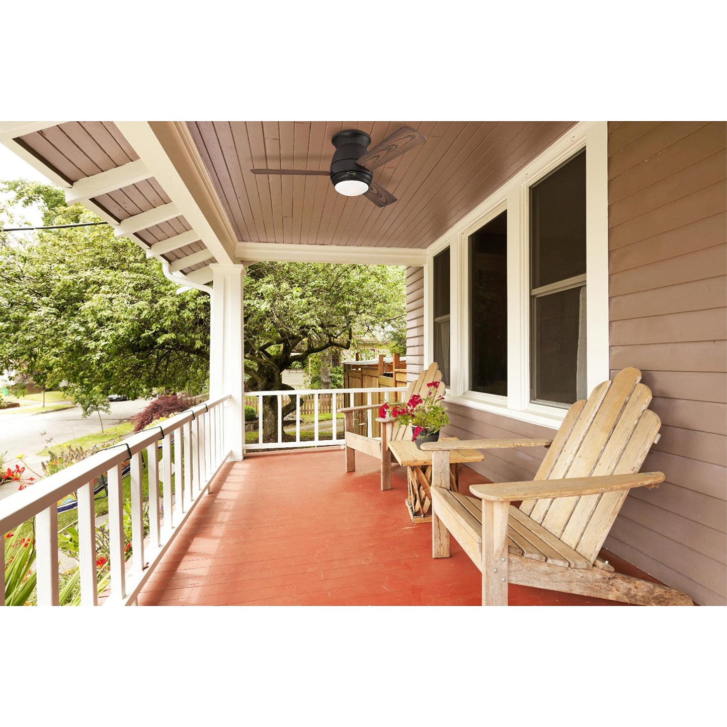 Westinghouse 7217800 Halley Ceiling Fan with LED Light, 44-Inch, Bronze