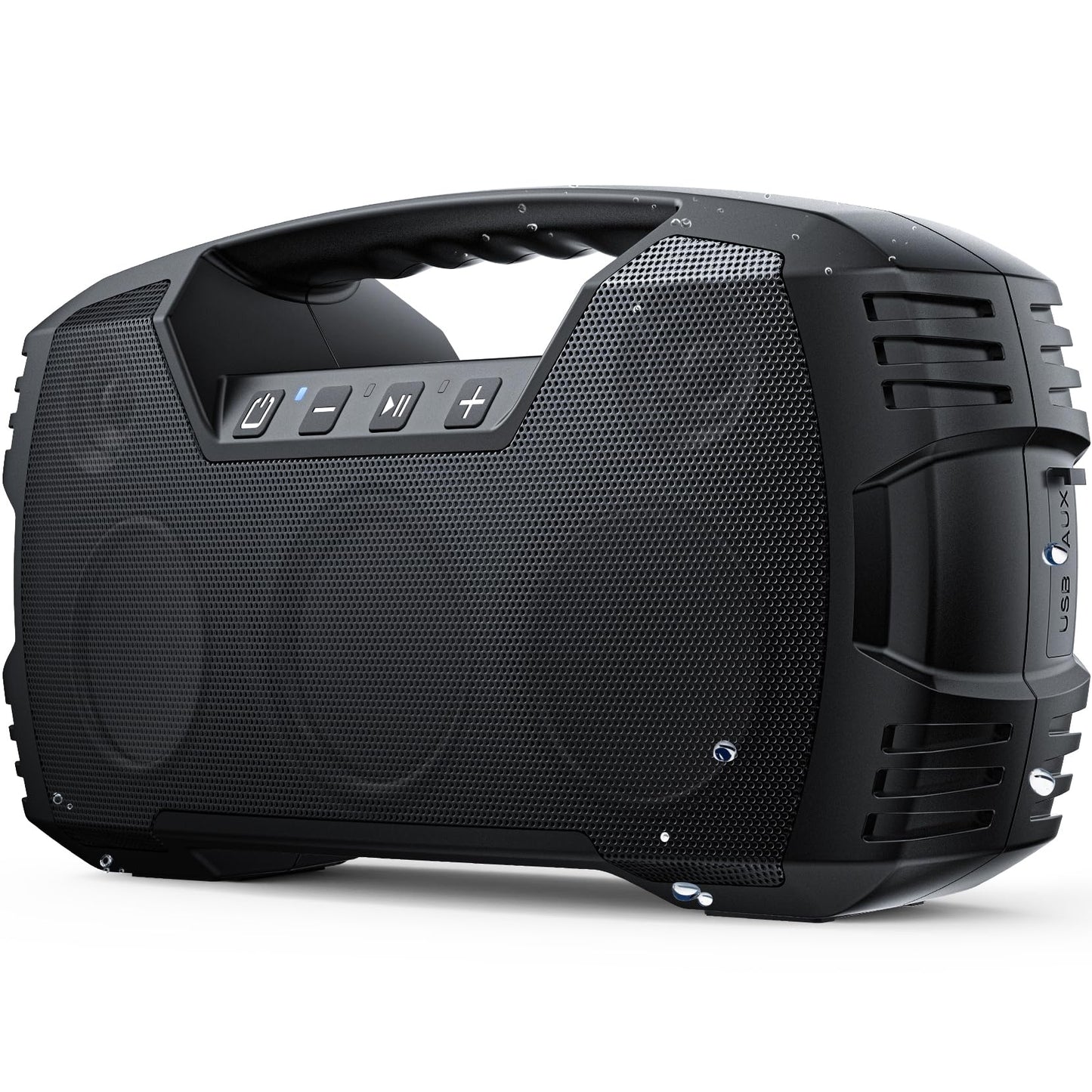 Portable Wireless Bluetooth Speaker, 40W (60W Peak) Loud Sound IPX7 Waterproof Speakers, 32H Playtime, Outdoor Speaker, Rich Bass, BT 5.0, TWS