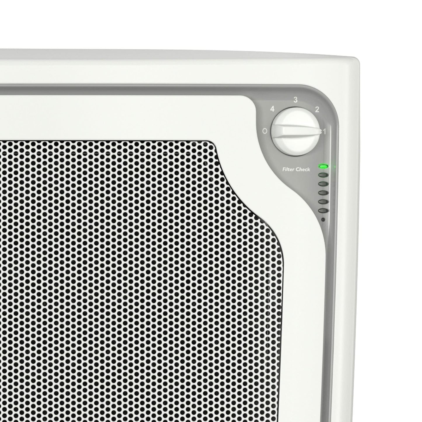 Holmes HAP8650B-NU-2 True HEPA Slim Console Air Purifier for Removing Airborne Irritants with Filter Life Progress Bar and Quiet Operation, Black