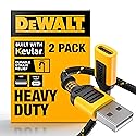 DEWALT USB C to USB Adapter 2Pack, USBC Female to A Male OTG Charger Type C Converter for Apple Watch Ultra 7 8 9, iPhone 15 14 13 Plus Pro Max…