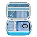 Againmore Kids Instant Print Camera Case with DIY Removable Divider, Portable Digital Camera Storage Bag Compatible with Dylanto/for HiMont/for