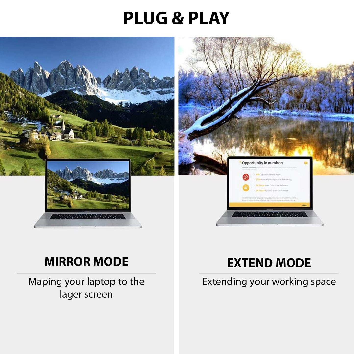 Tek Styz Powered USB Type-C 4k HDMI Cable Compatible with Motorola Moto G Stylus Plus USB Charging at Max 2160p@60Hz, 6Ft/2M Cable [Red, Thunderbolt