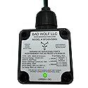 Bad Wolf SP240V50KA Type 1 Whole House Surge Protector 120/240VAC Split Phase (3-Wire L1/L2/G), 50kA/Phase ITMOV, NEMA 4X Waterproof, LED Status, UL
