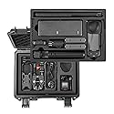 STARTRC VCR Hard Case for Insta360 X5 Bundle Double Layers Large Capacity Organizer IP67 Travel Hard Carrying Case for Insta 360 X5 114cm Invisible