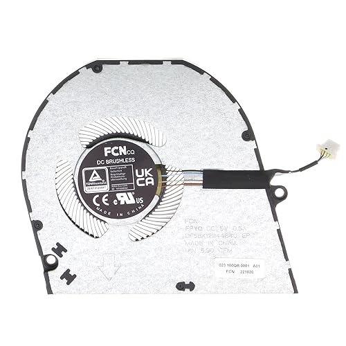 Wobeater Replacement CPU Cooling Fan for Dell Inspiron 14 5425 05V75Y 5V75Y