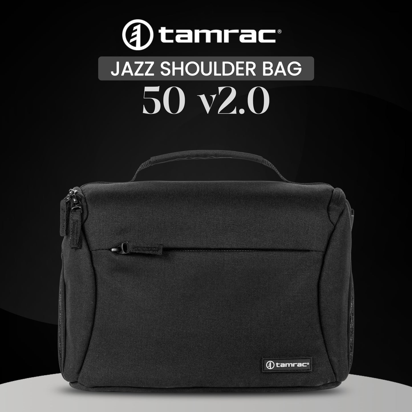Tamrac Jazz 50 v2.0 Camera Bag for Photographers, Camera Case for Photography Accessories, Shoulder Bag for DSLR and Mirrorless Cameras, Crossbody