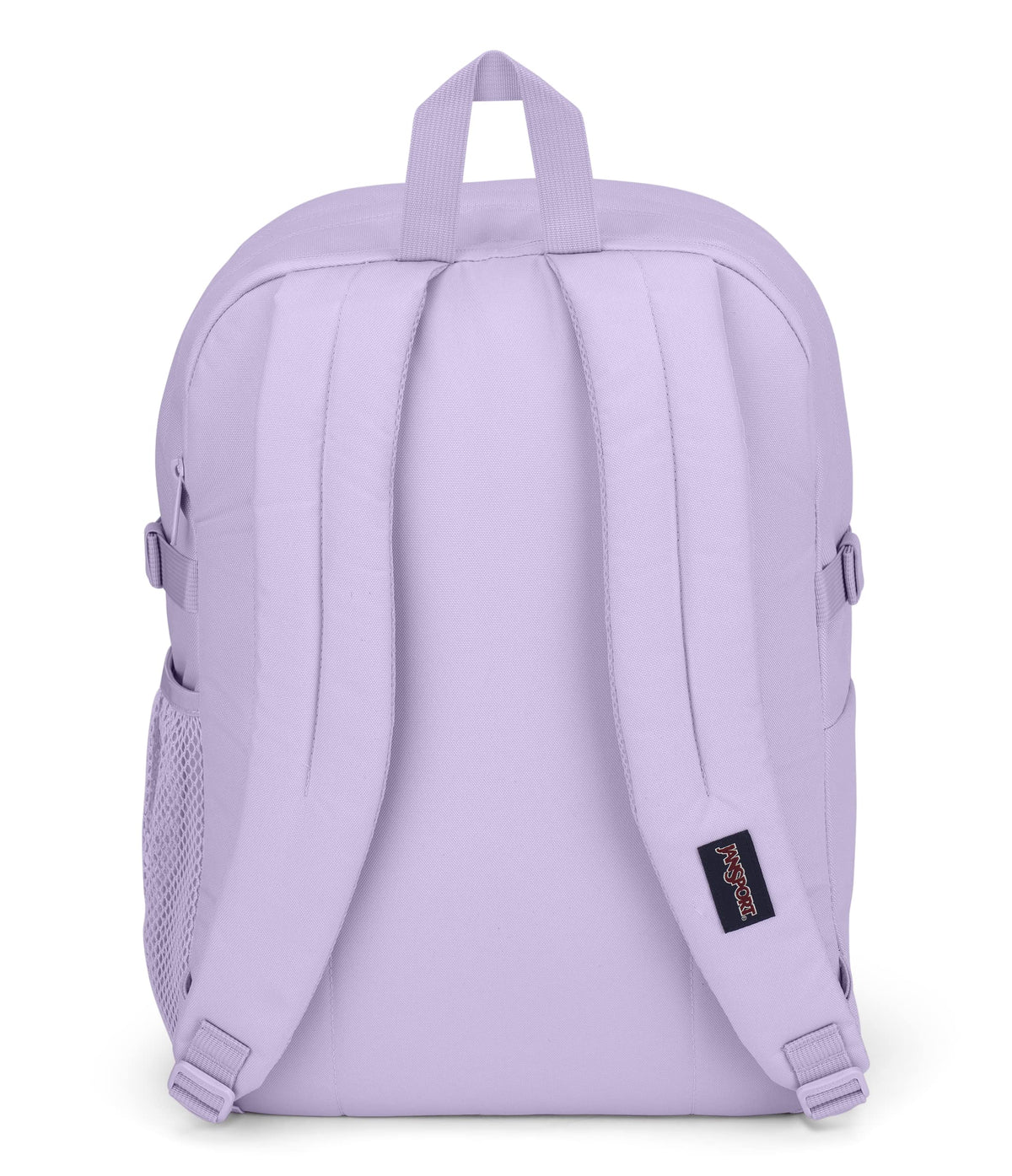 JanSport Main Campus FX Backpack - Travel or Work Bag w 15-Inch Laptop Pack with Leather Trim, Pastel Lilac
